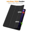 MRDISC Flip viršelis, skirtas Samsung Galaxy Tab S10+ 5G, juodas TPU MG-FLIPSGTSGB9SW