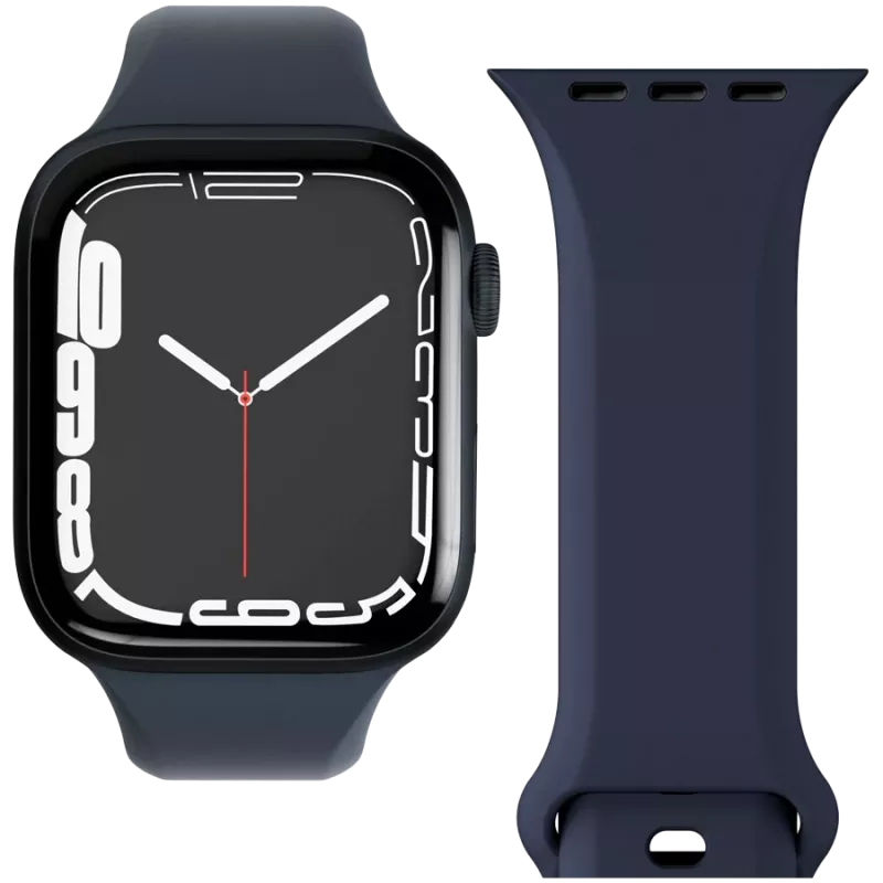VONMÄHLEN Classic Band 2 išorinis laikrodis Apple Watch 44/45/46/49mm, Navy