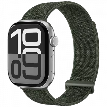 VONMÄHLEN Fitness Loop 2 apyrankė 40, 41, 42mm One Size, alyvuogių spalvos