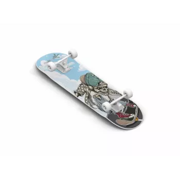 MUUWMI AU 540 Classic riedlentė ABEC 5 Skull 31 inch x 8 inch