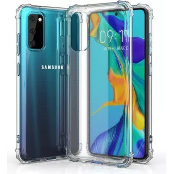 CYOO itin plonas permatomas TPU dėklas Samsung Galaxy M21 - skaidrus (didmeninė pakuotė) CY121917