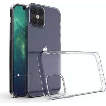 CYOO itin plonas silikoninis dėklas Apple iPhone 12 Pro Max 6,7 colio – juodas (CY121998)