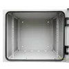 IT-BUDGET 19 inch sieninis tinklo spintelė Easy - vientisos plieno lakštinės durelės - 6U - W 600 x D 400 mm - lakštinis plienas - šviesiai pilka (90RR19CWV664MG)
