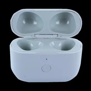 CY122590 pakaitinis įkrovimo dėklas Apple AirPods 3 kartos ausinėms, belaidis ir Lightning įkrovimas, baltas