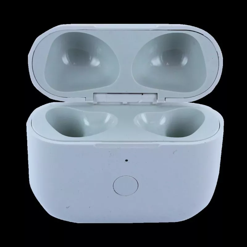 CY122590 pakaitinis įkrovimo dėklas Apple AirPods 3 kartos ausinėms, belaidis ir Lightning įkrovimas, baltas