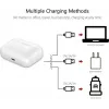 CY122590 pakaitinis įkrovimo dėklas Apple AirPods 3 kartos ausinėms, belaidis ir Lightning įkrovimas, baltas