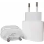 PowerRay PR-2347 20W USB-C PD sieninis įkroviklis, EU kištukas, baltas (be įpakavimo)