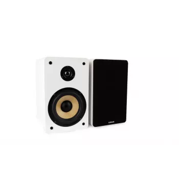 AUDIOBLOCK S-250 WS 2-jų juostų pasyvios lentyninės kolonės, pora, baltos, 50 W RMS, 4 Ohm, bass reflex AB2701-004