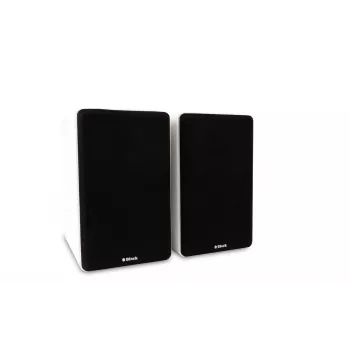 AUDIOBLOCK S-250 WS 2-jų juostų pasyvios lentyninės kolonės, pora, baltos, 50 W RMS, 4 Ohm, bass reflex AB2701-004