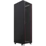 IT-BUDGET 19 inch serverio spintos SRK - 42U - 600x1000 mm - stiklo/plieno durelės - surinkta - juoda 99ITB19SRK42610GSNM