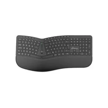 MediaRange ergonomiška belaidė multimedijos klaviatūra QWERTZ juoda MROS279