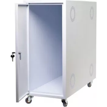 IT-BUDGET T800 bokštinio korpuso apsaugos spintelė serveriui, kompiuteriui, UPS - 600x330x800 mm - balta 90ITBPC1538W