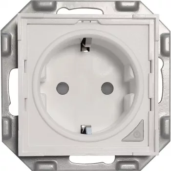 PowerRay WiFi išmanusis lizdas PR-SSO-01, berėmis baltas, 16A, valdymas programėle ir balsu, Type F