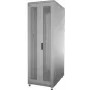 IT-BUDGET 19 inch serverio spintos SRK komplektas - 42U - 600x1000 mm - perforuotos dvigubos priekinės ir galinės durelės - 4 aktyvūs ventiliatoriai - PDU - lentynos - surinkta - šviesiai pilka 99ITB19SRK42610DTGM