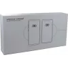 CYOO CY120899 Mini Dual Phone belaidžio įkrovimo stotelė - balta - Qi standartas