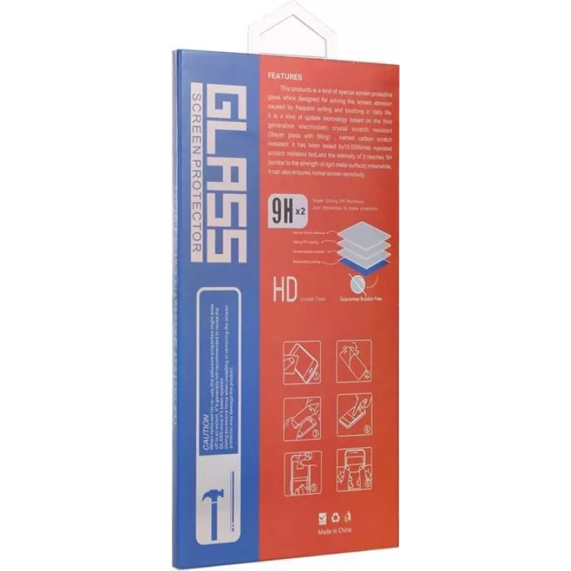 CYOO grūdinto stiklo ekrano apsauginė plėvelė Apple iPhone 11 Pro Max ir XS Max - 0,33 mm 9H 10D visiškas padengimas (CY121413)