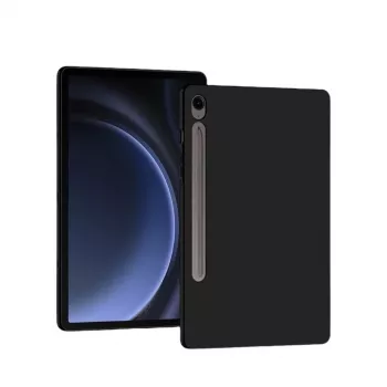 MRDISC nugarėlės dangtelis, skirtas Samsung Galaxy Tab S9 FE 11 colių, juodas TPU (MG-BCSGTABS9FESW)