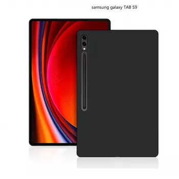 MRDISC nugarėlės dangtelis, skirtas Samsung Galaxy Tab S9 FE 11 colių, juodas TPU (MG-BCSGTABS9FESW)