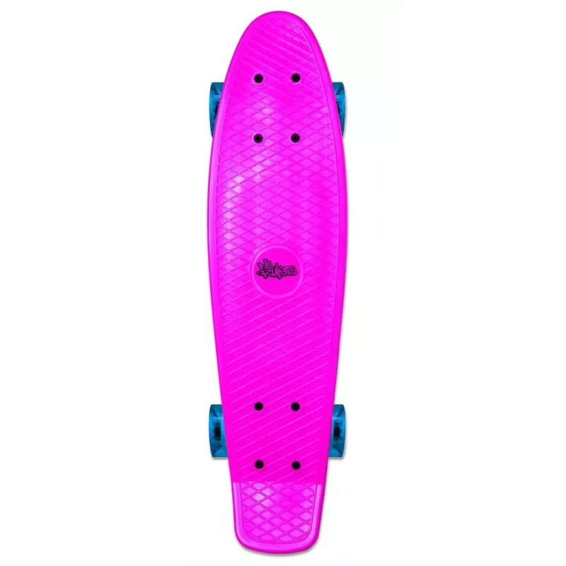 NORULES No Rules AU 349 mini cruiser riedlentė su šviečiančiais ratais, rožinė