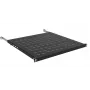 IT-BUDGET 19 inch įrangos lentyna 0,5U aukščio, 550mm gylio, 80kg apkrovos, juoda 12WZ82648004550161