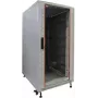 IT-BUDGET 19 inch Tinklo spintelė SRK - 22U - 600x800 mm - Stiklo/Plieno durelės - Išskaidyta - Šviesiai pilka 90ITB19SRK2268GGN