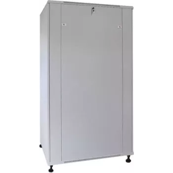 IT-BUDGET 19 inch Tinklo spintelė SRK - 22U - 600x800 mm - Stiklo/Plieno durelės - Išskaidyta - Šviesiai pilka 90ITB19SRK2268GGN