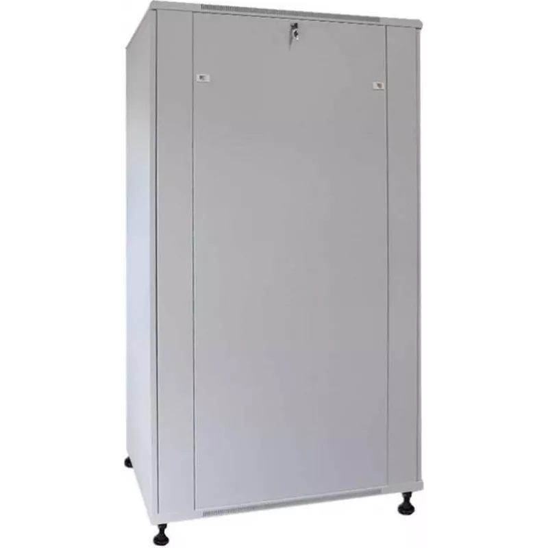 IT-BUDGET 19 inch Tinklo spintelė SRK - 22U - 600x800 mm - Stiklo/Plieno durelės - Išskaidyta - Šviesiai pilka 90ITB19SRK2268GGN
