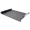 IT-BUDGET 19 inch stovo lentyna / prietaisų padėklas - 40 kg apkrova - 350 mm gylis - reguliuojamo gylio tvirtinimas - juoda (90ITB19FB350S)