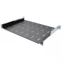 IT-BUDGET 19 inch stovo lentyna / prietaisų padėklas - 40 kg apkrova - 350 mm gylis - reguliuojamo gylio tvirtinimas - juoda (90ITB19FB350S)