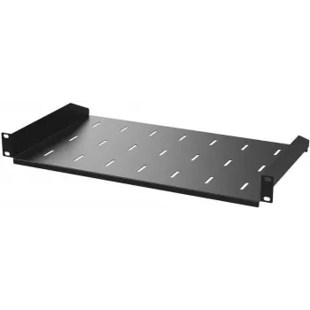 IT-BUDGET 19 inch fiksuota lentyna 250mm gylio 1U 15kg juoda 90ITB19FB250S