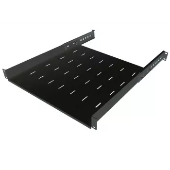 IT-BUDGET 19 inch Rack lentyna / prietaisų padėklas - 40 kg apkrova - 550 mm gylis - juodas (90ITB19FB550S)
