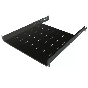 IT-BUDGET 19 inch Rack lentyna / prietaisų padėklas - 40 kg apkrova - 550 mm gylis - juodas (90ITB19FB550S)
