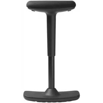 TRENDOFFICE BY DAUPHIN to-swift pasukama taburetė juoda (audinio sėdynė, poliruoto aliuminio pagrindas, 420-550 mm aukščio reguliavimas) 9299KGSFWKGSS73GSR10UGS165033