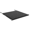 IT-BUDGET 19 inch fiksuota stelažo lentyna 0,5U 450mm gylio 80kg juoda 12WZ82648003450161