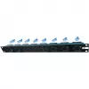 Liebernetz 19 inch 1U stovo ventiliatorių blokas, horizontalus įtraukimas, 95 m³/h, 12V DC, 34 dB, juodas (90LN19LUE1HE8B)
