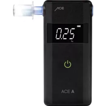 ACE OF SWEDEN ACE A alkotesteris juodas 0,00–4,00 ‰, signalas, ekranas, atgalinės sekos funkcija 107059