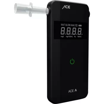 ACE OF SWEDEN ACE A alkotesteris juodas 0,00–4,00 ‰, signalas, ekranas, atgalinės sekos funkcija 107059