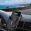 CYOO CY120792 Qi 15W belaidis automobilinis įkroviklis su automatiniu laikikliu ir 360° pasukimu