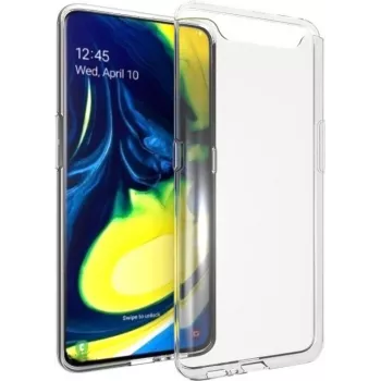 CYOO itin plonas silikoninis dėklas, skirtas Samsung Galaxy A80/A90 - permatomas