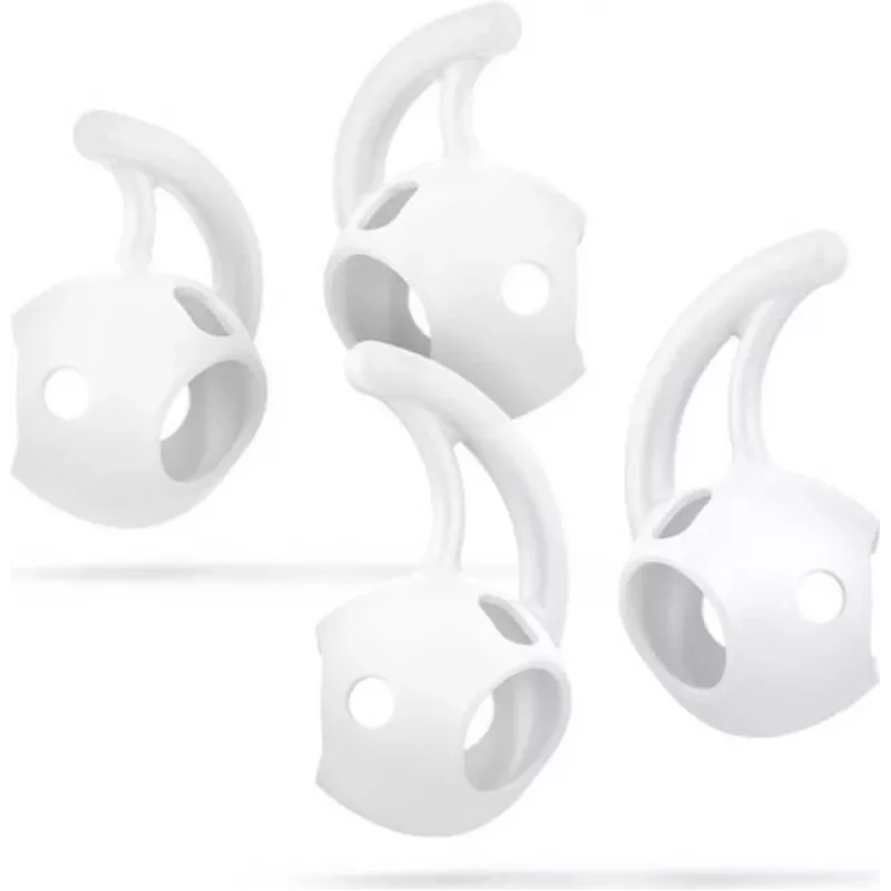 CYOO Sport silikoniniai ausų antgaliai Apple AirPods ausinėms - balti (CY121414)