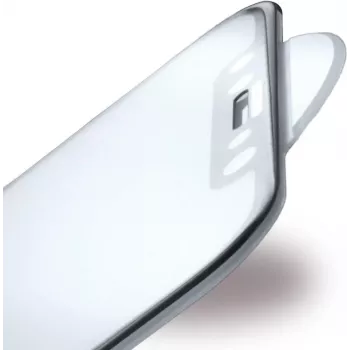 CYOO Premium Apple iPhone X 5D grūdinto stiklo ekrano apsauga - juoda