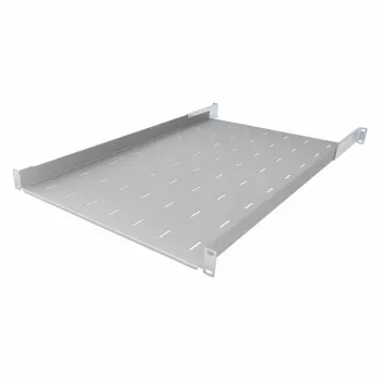 IT-BUDGET 19 inch fiksuota stovo lentyna, šviesiai pilka, 750 mm gylio, 40 kg, 90ITB19FB750G