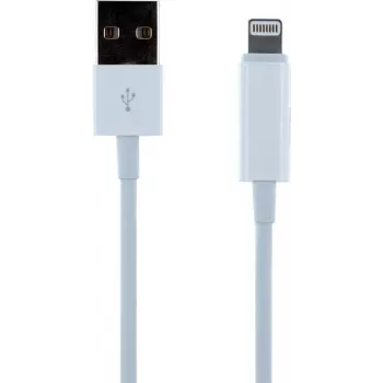 CYOO 2-in-1 Lightning įkrovimo ir garso adapterio kabelis - baltas
