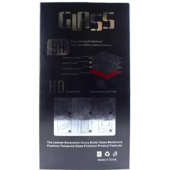 CYOO CY120707 9D grūdintas stiklas, ekrano apsauga Huawei P30 - juodas