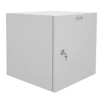 IT-BUDGET 19 inch sieninis tinklo spintos korpusas Easy, 15U, 600x600 mm, vientisos plieno durelės, šviesiai pilkas 90RR19CWV1566MG