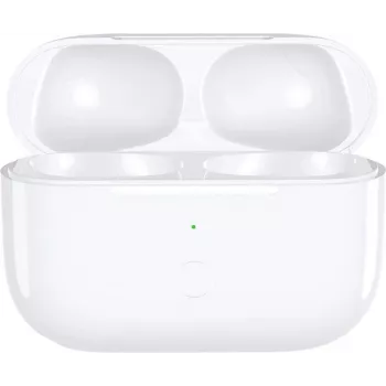 CYOO įkrovimo dėklas Apple AirPods Pro (1 ir 2 kartos) ausinėms, baltas, laidinis ir belaidis įkrovimas CY121780