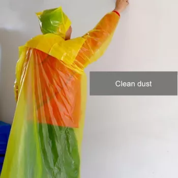 CYOO CY121628 vienkartinis daugiafunkcis neperšlampamas lietpaltis, įvairiaspalvis, vieno dydžio