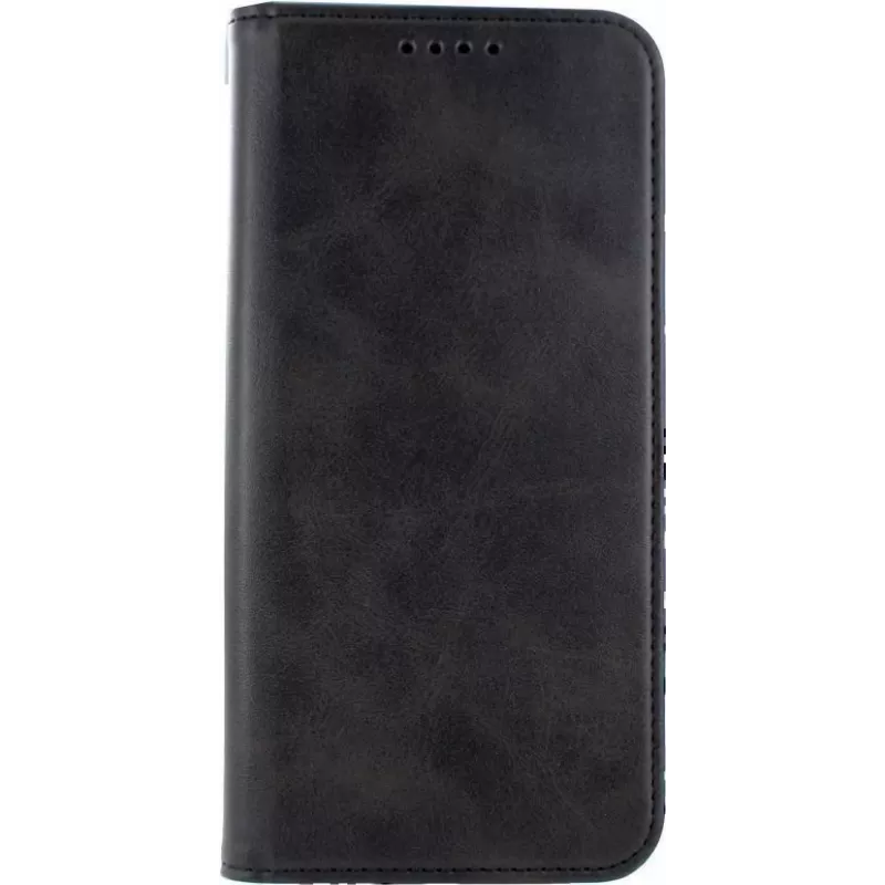 CYOO Premium BookCase Apple iPhone 13 mini dėklas - juodas sintetinės odos piniginės dėklas CY122554