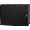 IT-BUDGET 19 inch sieninis paskirstymo korpusas, 3U, vertikaliam montavimui, 180 mm gylio, maks. montavimo gylis 300 mm, juodas 90ITBWV19VTV3S