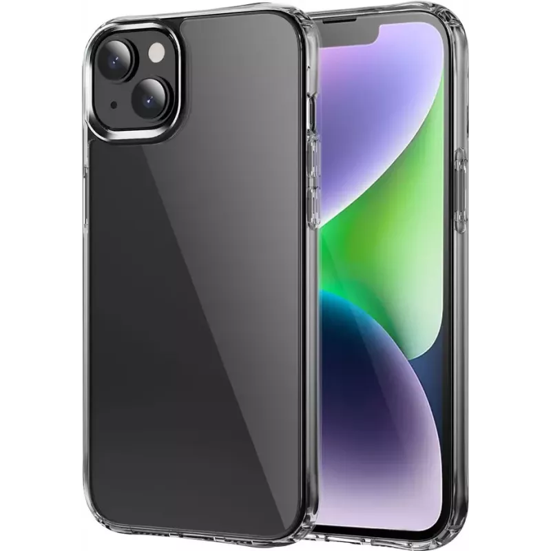 CYOO silikoninis dėklas, skirtas Apple iPhone 15 Pro Max, permatomas, CY123234